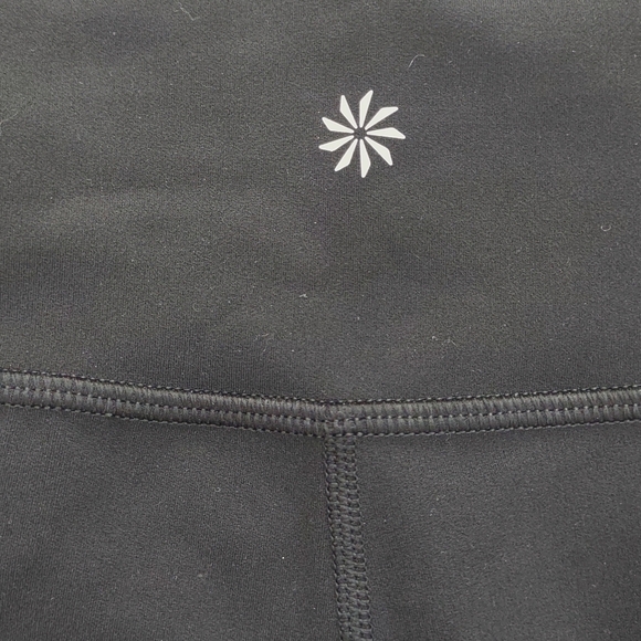 Athleta Transcend Slim Pant Nylon Stretch Black Womens Medium M Workout Yoga - Picture 6 of 11